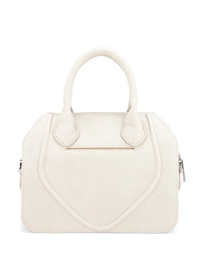 فيجانولوجي Gemma Crossbody Bag in White Made from 11 Recycled Bottles