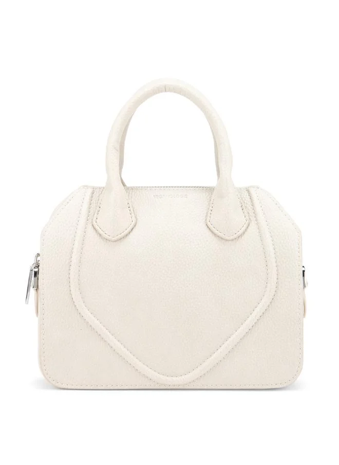 فيجانولوجي Gemma Crossbody Bag in White Made from 11 Recycled Bottles