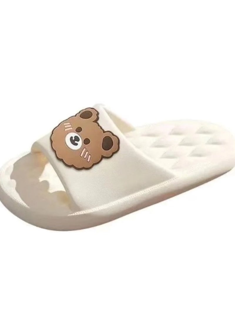 Huitich Cool Slippers Women Summer Home Bathroom Bath Silent Non-slip Cute Slippers 36-37 - Image 3