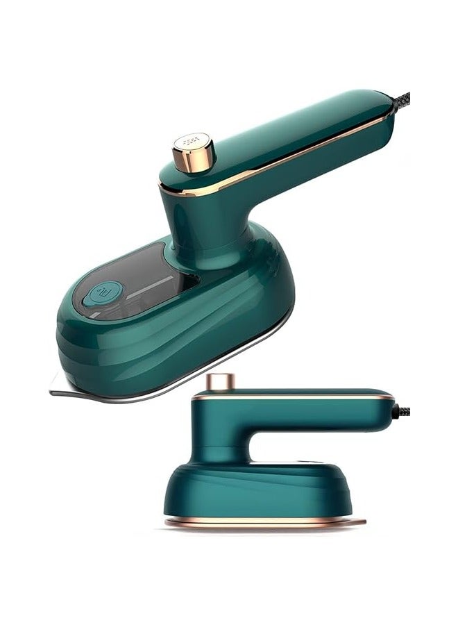 Mini Ironing Machine Handheld Can Be Rotated 180 Degrees, Travel Iron for Clothes, Professional Household Fast Heating Wired Small Electric Iron, Portable Heat Press Clothing Iron Machine - Image 1