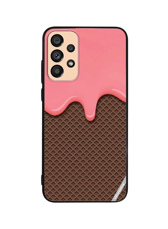VR CREATIVE Protective Case Cover For Samsung Galaxy A33 5G Waffle Design Multicolour - Image 1