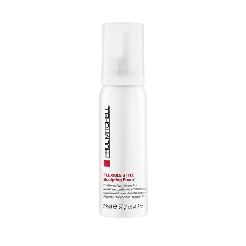 Paul Mitchell Sculpting Foam, Touchable, Flexible Hold + Frizz Control, For All Hair Types, 2 oz - Image 1