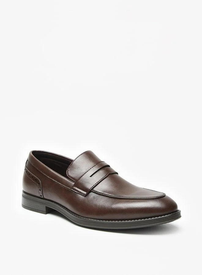 LBL by Shoexpress Solid Slip-On Loafers