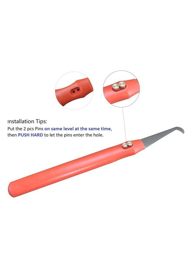 eliphs 7pcs Plastic deburring Burr Knife Tool Flash Trimmer Plastic Parts Burr Scraper Flying Edge Burr Knife - Image 4