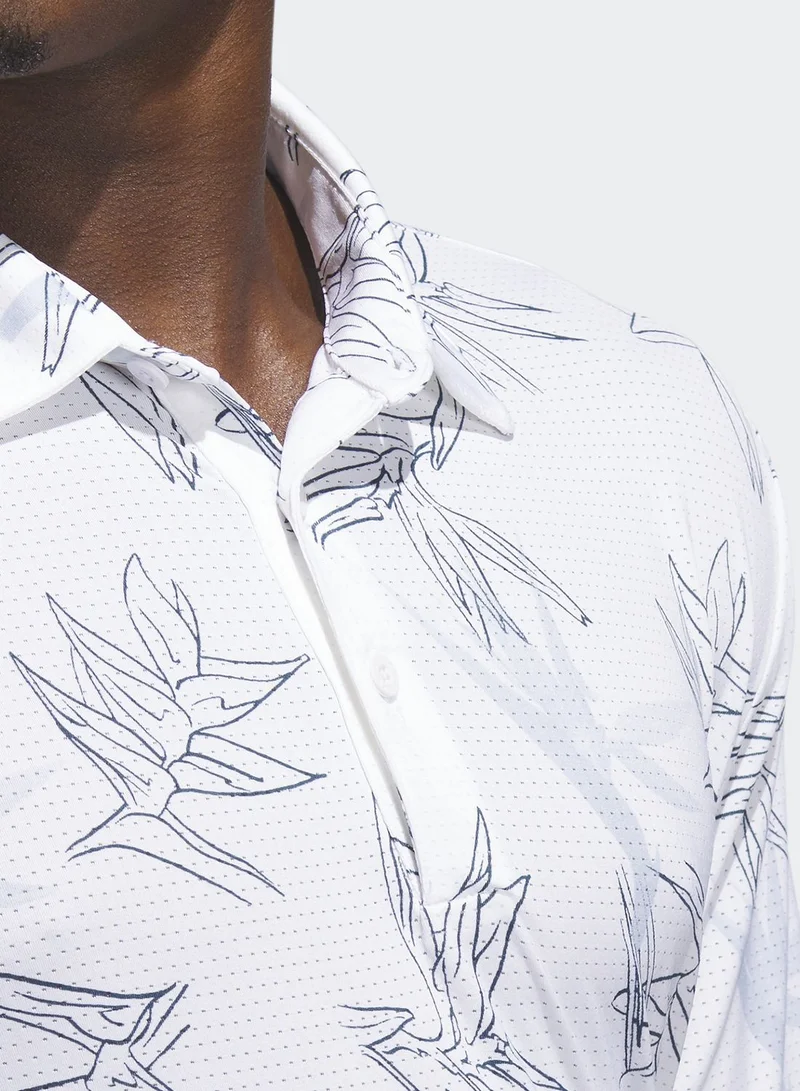 Adidas Oasis Mesh Polo T-Shirt