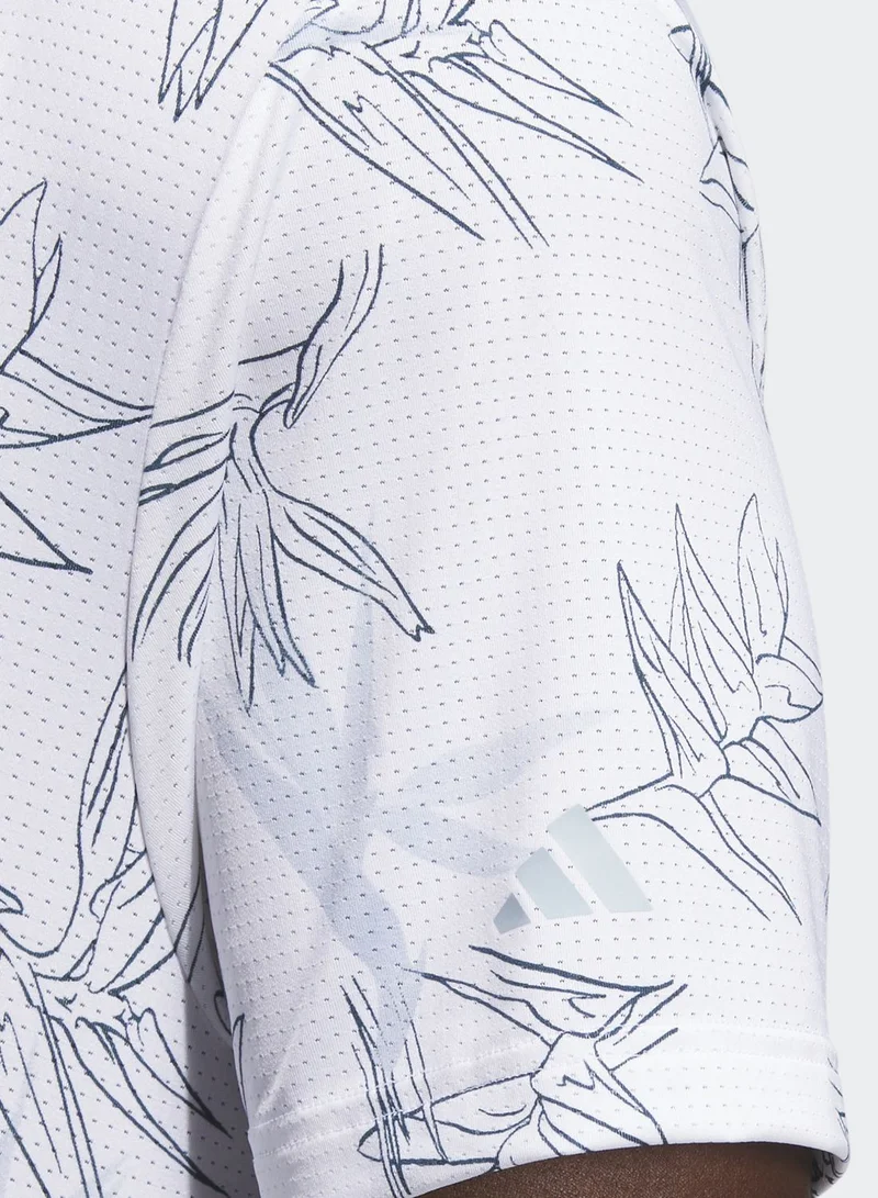 Adidas Oasis Mesh Polo T-Shirt