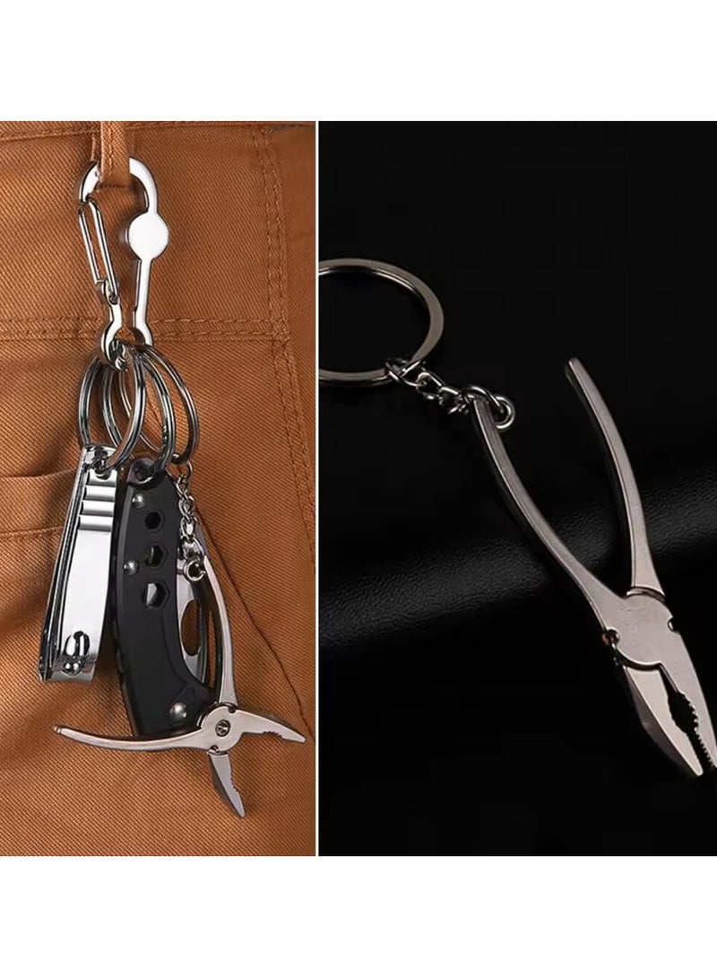 Goolsky Pliers Keychain Pattern Keychain Key Ring Creative Metal Model Key Ring Key Pendant Decoration Car Accessories  - Image 3