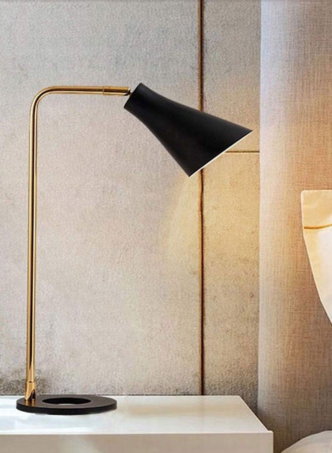 ٍSiera Light Table lamp with gold base and black shade Touch - Image 3