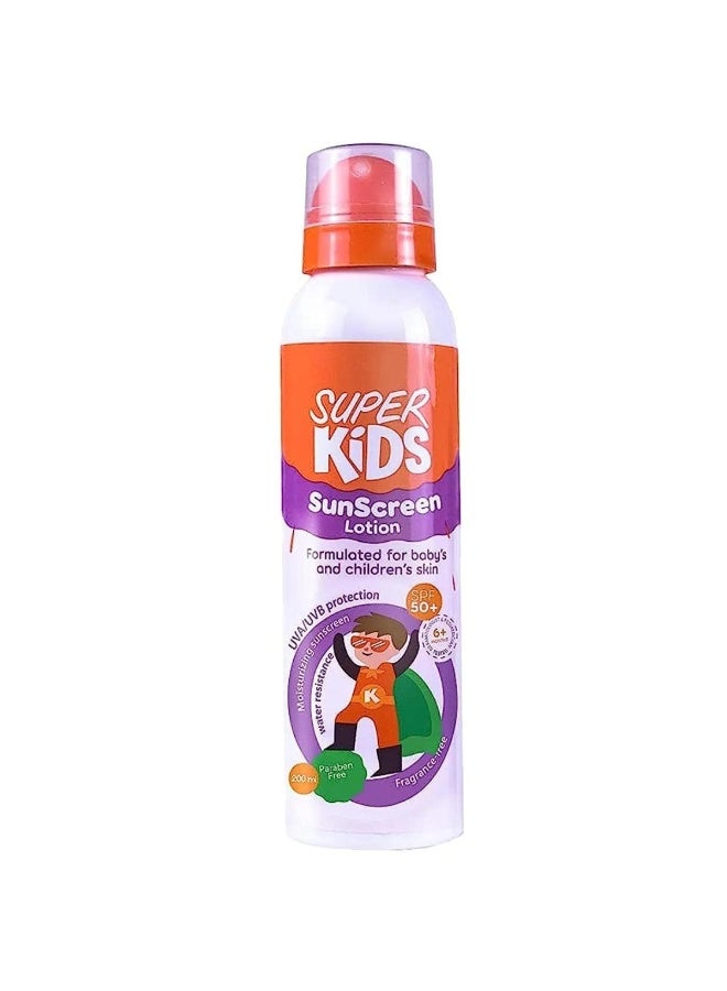 Super Kids SunScreen Lotion 200ml