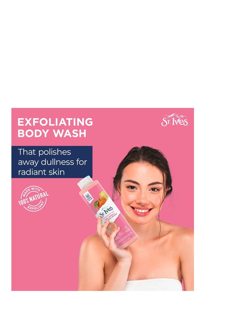 St. Ives Pink Lemon & Orange Body Wash 650ml - Image 4