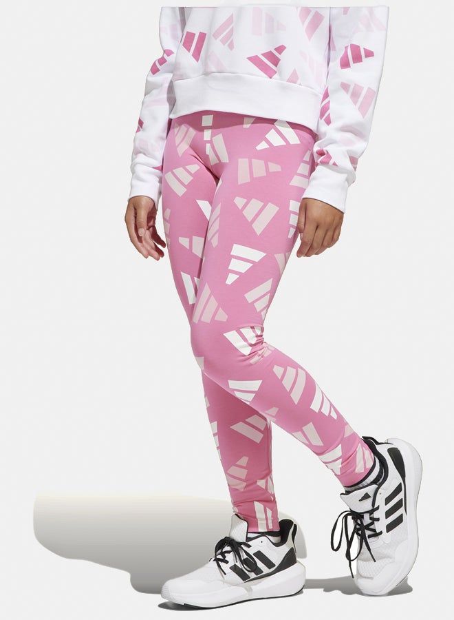 Adidas Seasonal Essentials Logo Celebration Leggings Kids  - Image 1