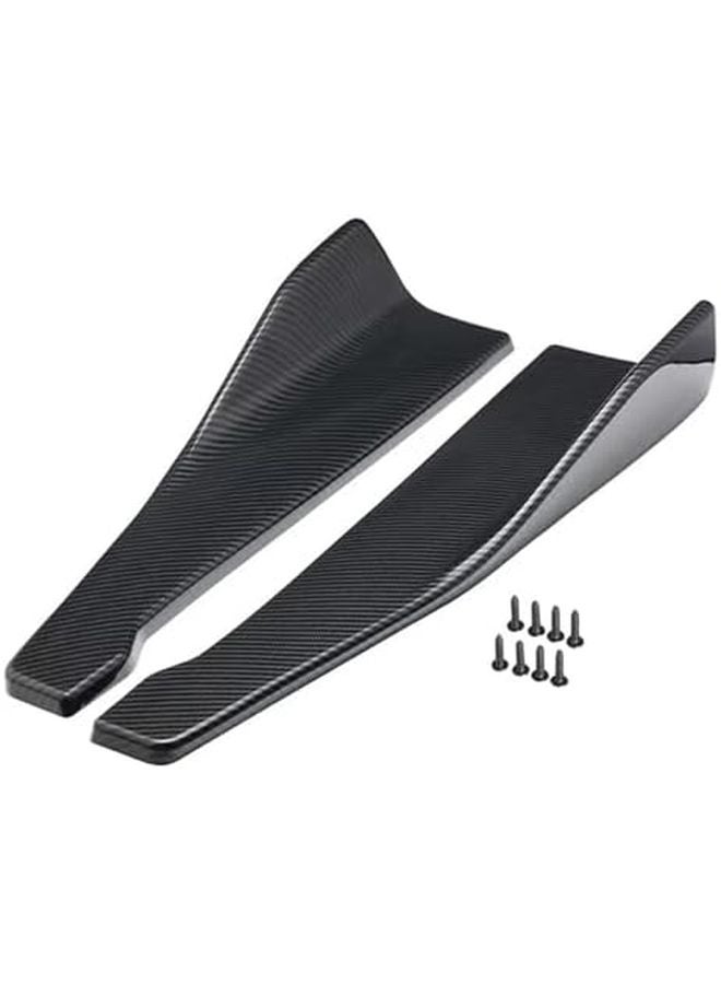 Carbon Fiber Look Front Rear Bumper Lip Spoiler Protector For Nissan 350Z 370Z Altima GT R - Image 1