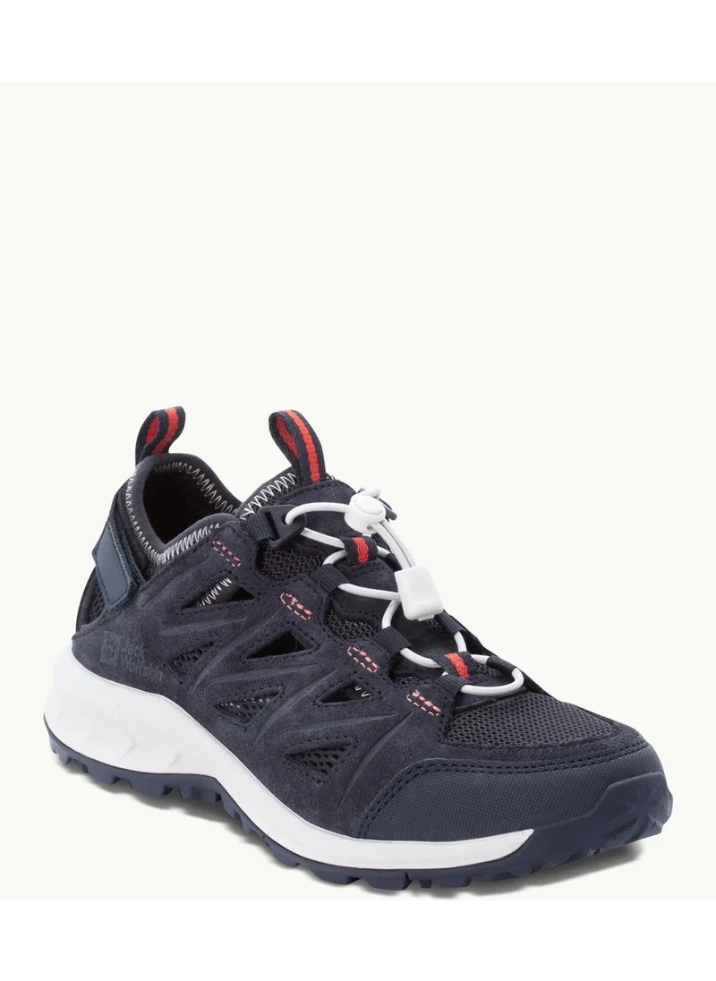 Jack Wolfskin Woodland 2 Hybrid Low Women's Shoes 4051351-1207 Dark Blue / Pink
