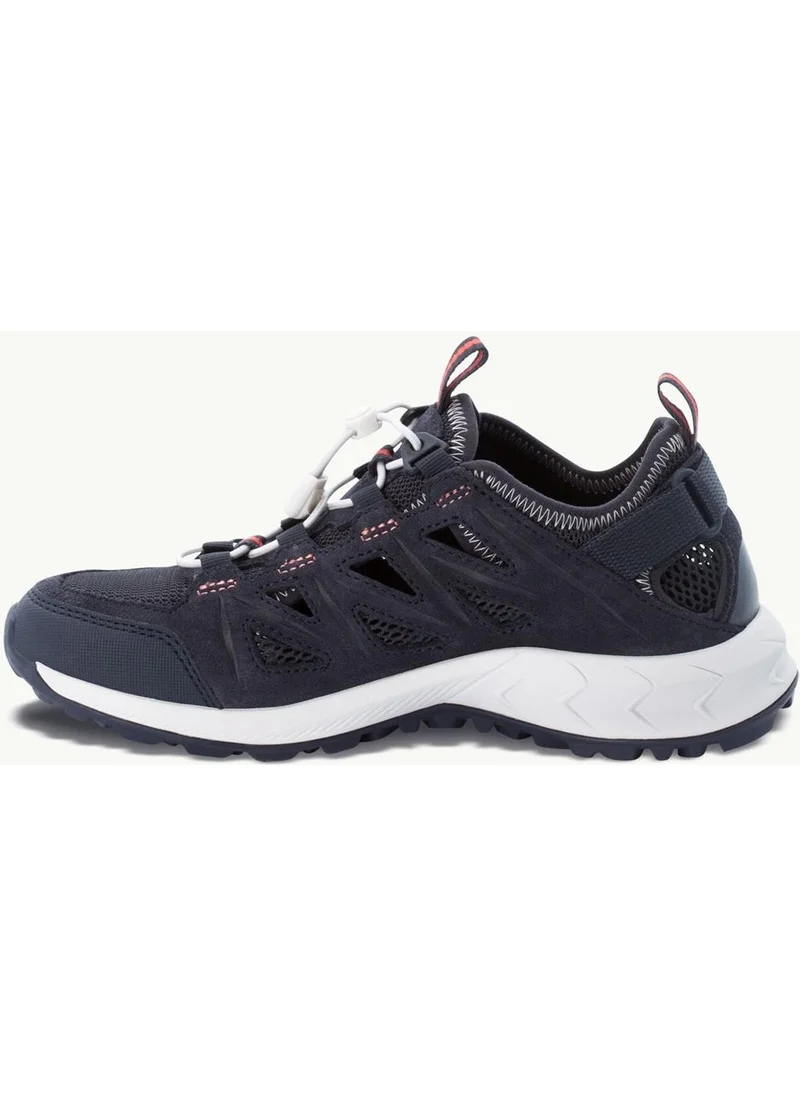Jack Wolfskin Woodland 2 Hybrid Low Women's Shoes 4051351-1207 Dark Blue / Pink