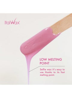 ItalWax Italwax Face Selfie 500g / 1.1lb - Delicate hard wax for face with oil complex - Perfect for waxing eyebrows, upper lip and sideburns  - Image 3