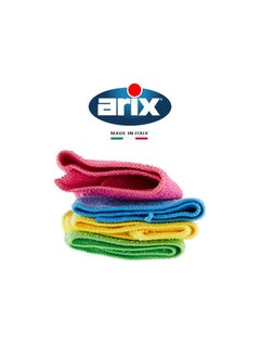 arix Germ-Free Cleaning: Arix 4X Microfiber Utility Cloth Multipack with Antibacterial Treatment  - Image 2