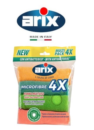 Germ-Free Cleaning: Arix 4X Microfiber Utility Cloth Multipack - pzsku/ZF55BF93F9C36DB55E3BBZ/45/1746212476/e42d3dd4-f327-428c-a6b6-f7ae0a96225b