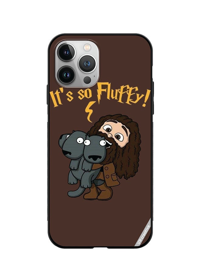 VR CREATIVE Protective Case Cover For Apple iPhone 11 Pro Its So Fluffy Design Multicolour - Image 1