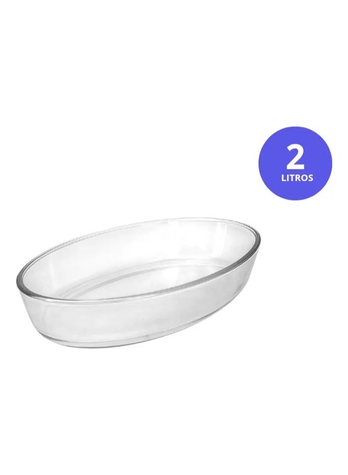 طقم أطباق بايركس زجاج حراري شفاف 3 قطع (1.5 لتر – 2.0 لتر – 3.0 لتر) - Image 3