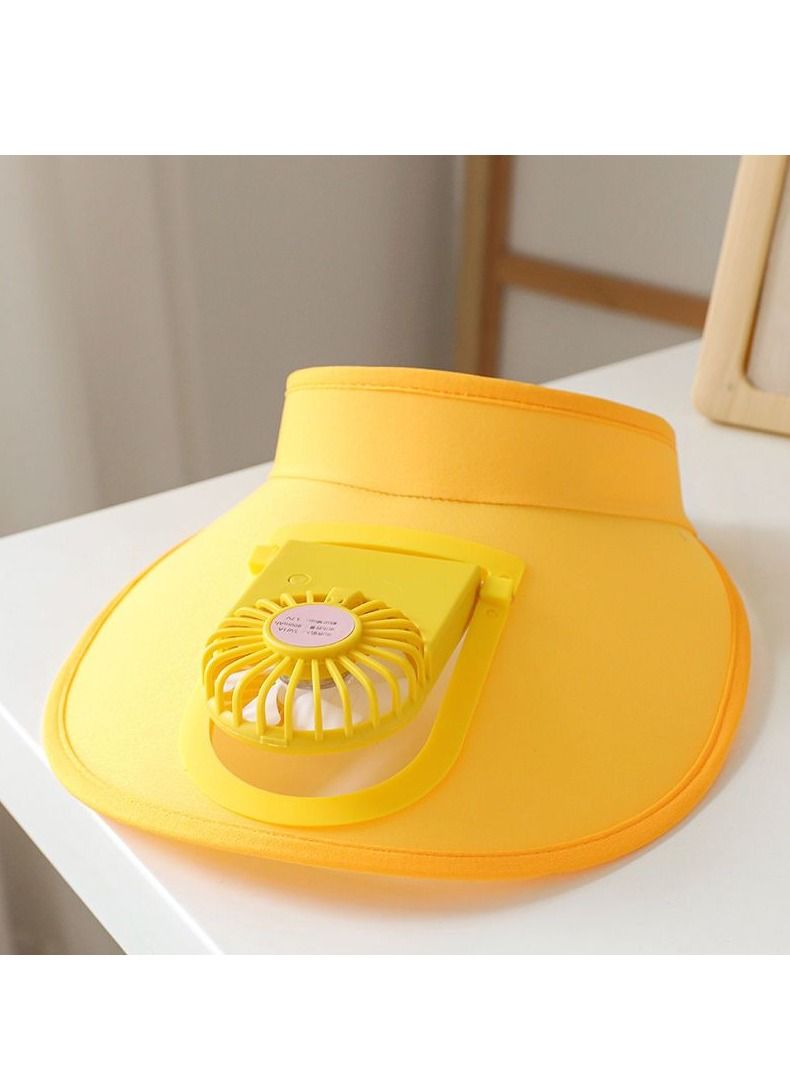 DubaiGallery Top USB Charging Fan Sunshade Hat For Kid's Or Adult's Summer Travel - Image 1