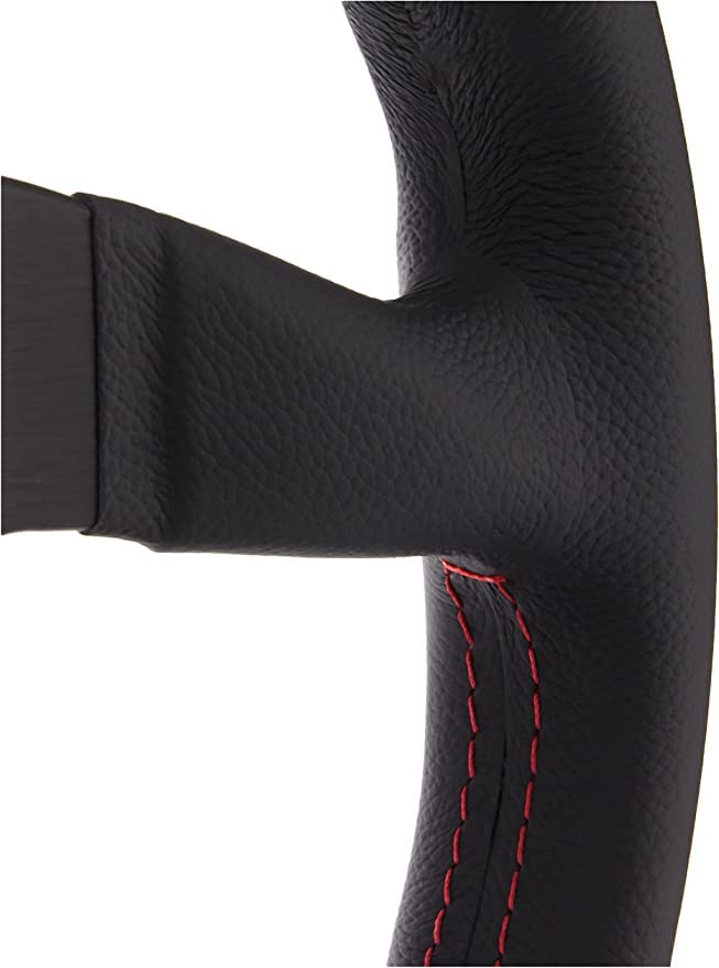 Momo MCL35BK3B Steering Wheel (Monte Carlo 350 Leather Red Stich), 1 Pack - Image 4