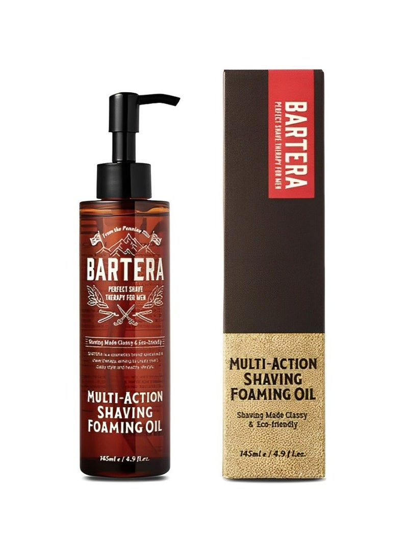 Multi Action Shaving Foaming Oil 145 ML