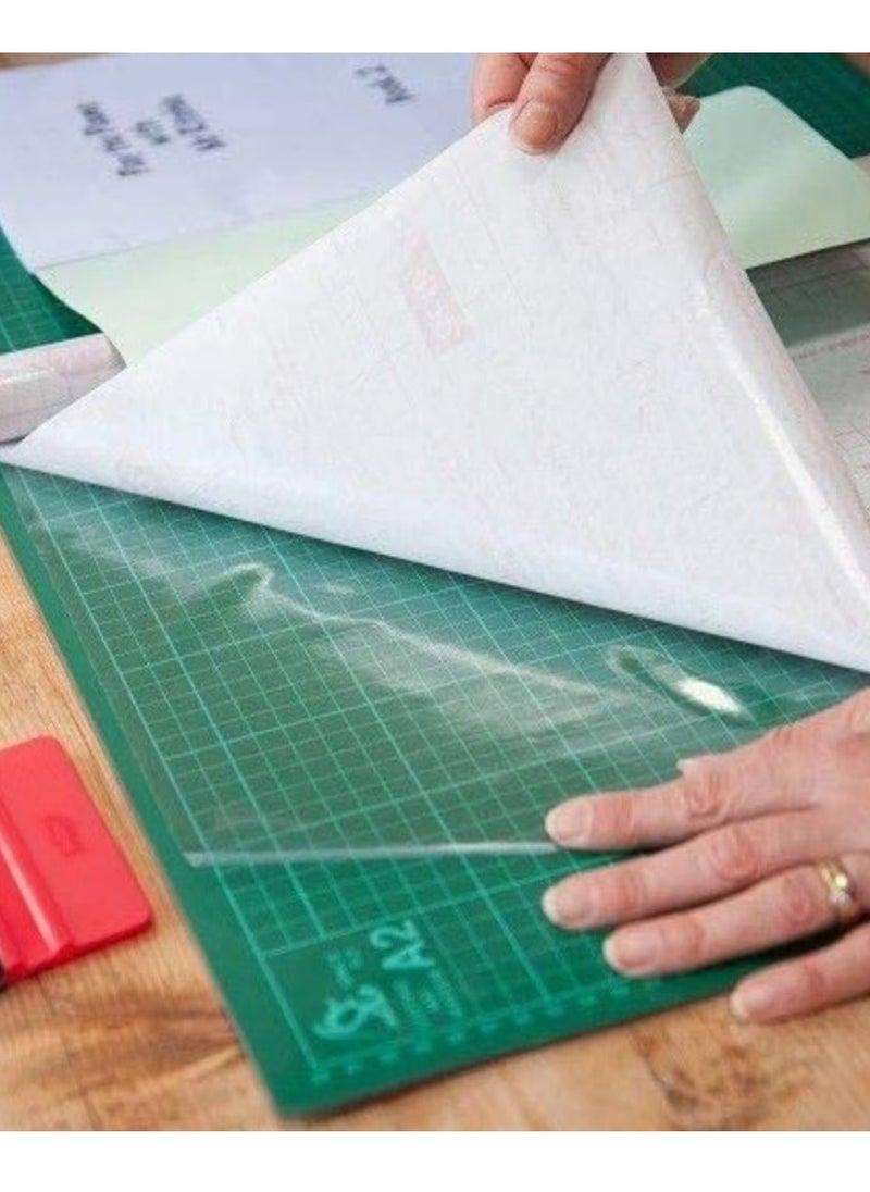 DC Fix Clear Transparent Self Adhesive Roll 45cm x 15 Meter Size  - Image 4