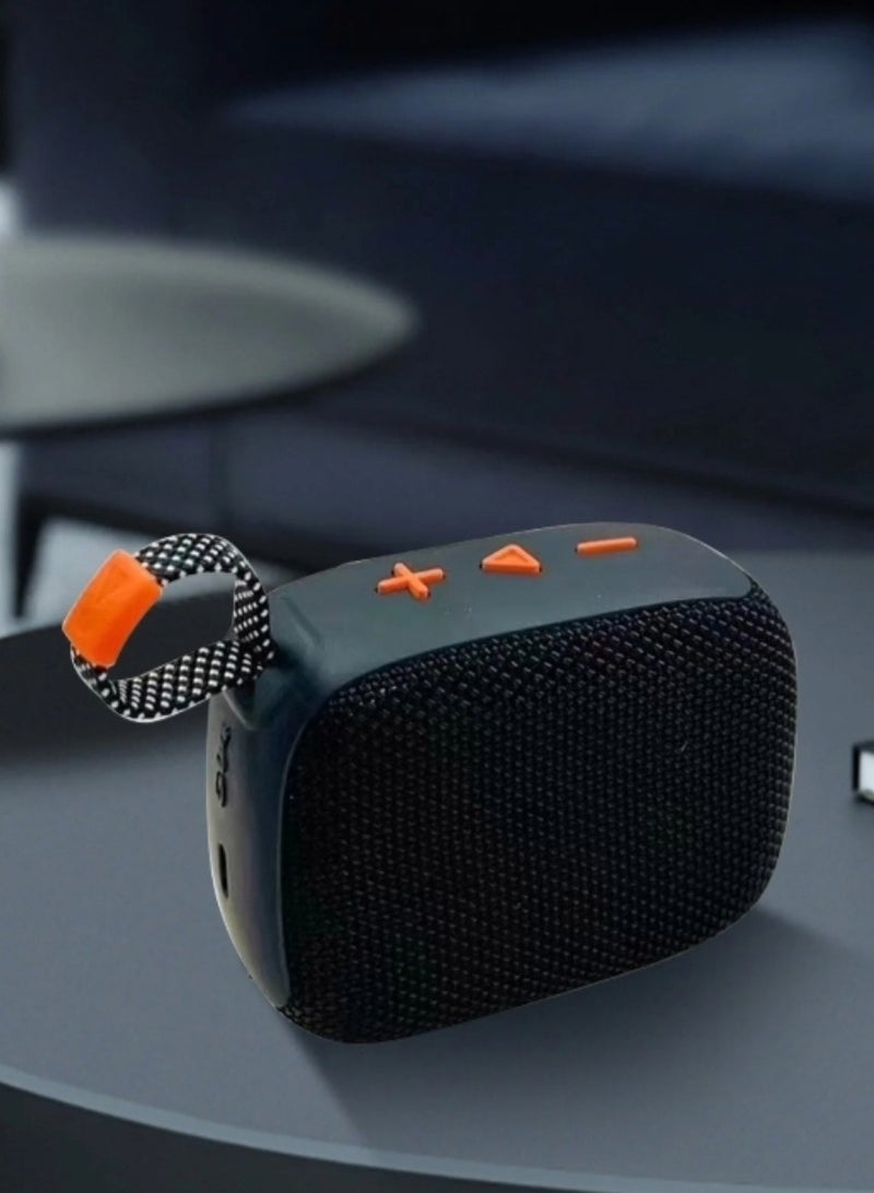 Haino Teko GO 4 Portable Mini Bluetooth Wireless Speaker for Indoor and Outdoor – Compact, Powerful Sound, IPX6 Water-Resistant, 10-Hour Battery Life, Hands-Free Calling, Sleek Black Design - Image 1