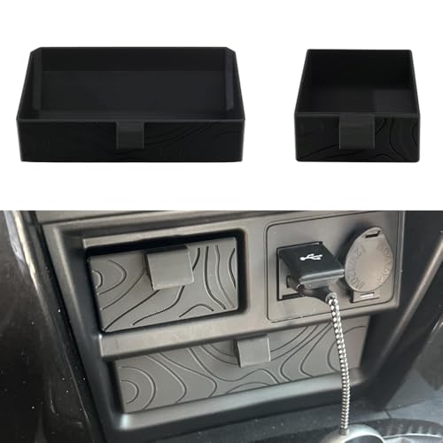 NIVERCE Cubby Drawers for Toyota 4Runner 20142022 2023 2024 present Models Accessories Topographic Front Storage Solution for 5th Gen 4Runner - Image 1