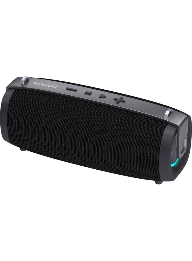 Sonashi SBS-721 Rechargeable Bluetooth Speaker With 1500mAh Battery- Black