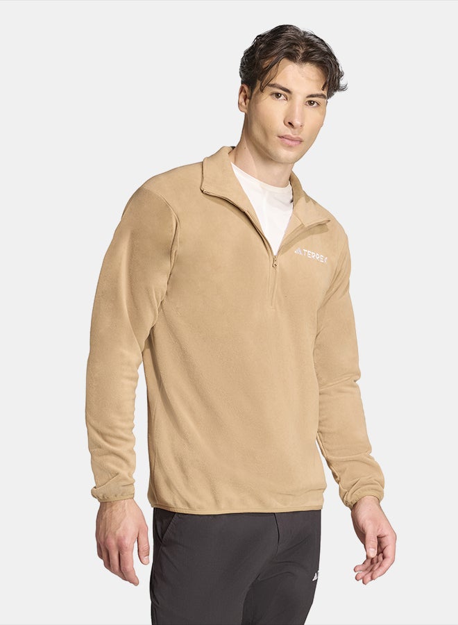 Adidas Multi Essentials 1/2 Zip Fleece Jacket - Image 1