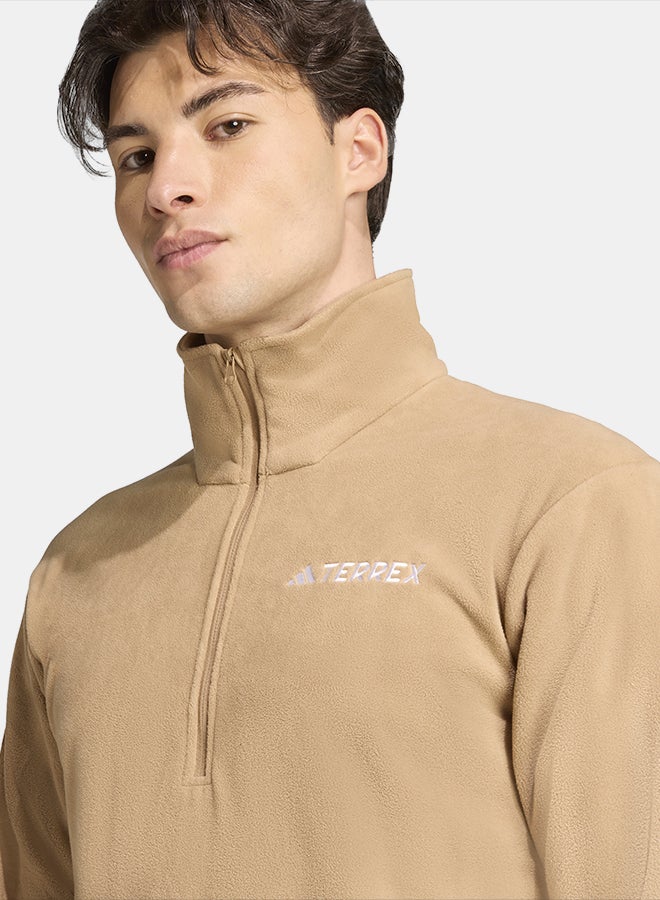 Adidas Multi Essentials 1/2 Zip Fleece Jacket - Image 3