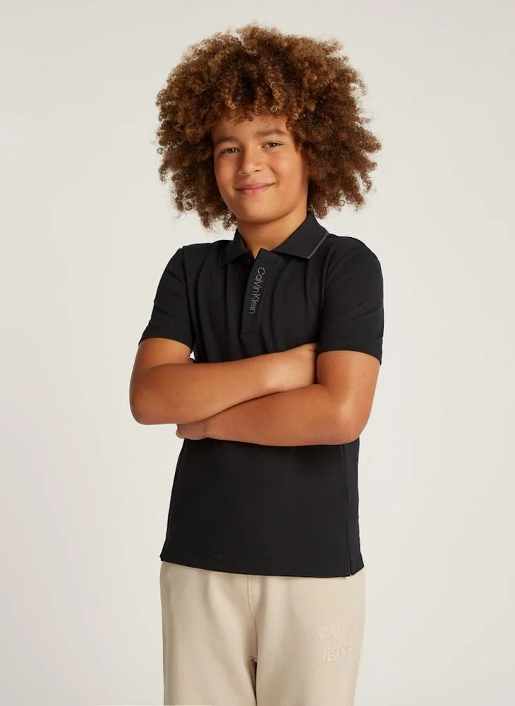 كالفن كلاين جينز Youth Essential Logo Polo