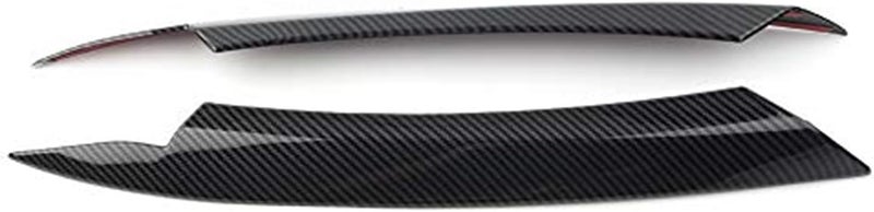 QASULER Carbon Fiber Headlight Eyelid Trim for VW Passat B7 - Image 4