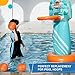 Dilabnba 6 Mini Orange Basketballs for Basketball Hoop Over The Door Kids Replacement Bouncy Beach Balls for Pool Indoor Outdoor Basketballs Sport Game Gift for Boy Girl 6 PCS - Image 4