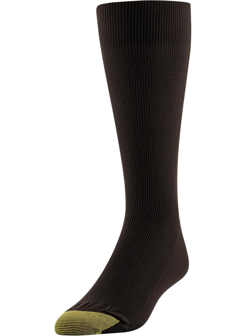 GOLDTOE Men's Metropolitan Crew Dress Socks, 3-Pairs - Image 3