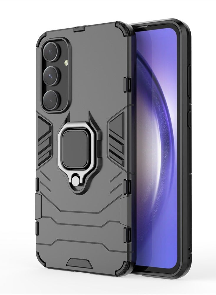 Youque Case for Samsung Galaxy A-55 5G Shockproof Armor PC TPU Protective Phone Back Cover - Image 1