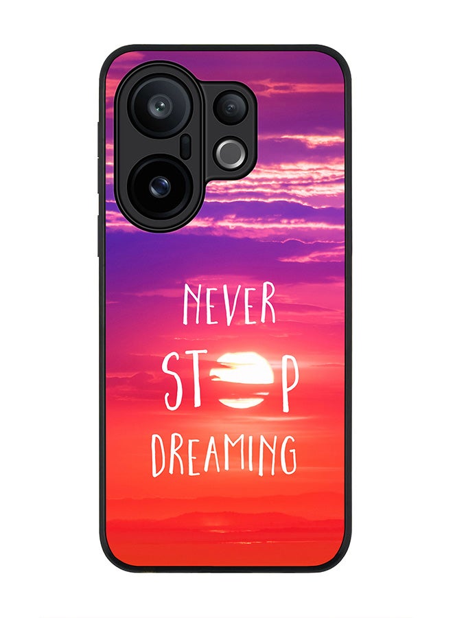 Stylizedd For vivo X200 FE / S30 Pro mini Case,Slim fit Camera Protection, Shockproof Thin Phone cover  - Never stop dreaming