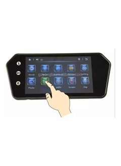 SHEZA STAR Universal Car 7" Inch 1080P HD Touch Screen Multi Function Rearview Mirror Monitor Contact USB/TF Bluetooth MP5  - Image 2