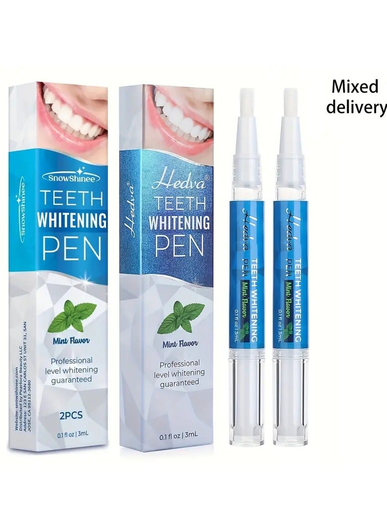 Generic Teeth Whitening Pen Travel Friendly Easy To Use Beautiful White Smile, Mint Flavor  - Image 1