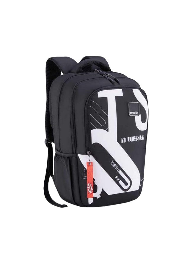 American Tourister Sest 3.0 Style 01, Large 3 Compartment Backpack, 29.5L with Spacious Interiors Bags For School, Office, College, Gift For Men & Women - Black - Image 1