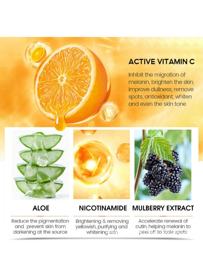 CKTUING Vitamin C Whitening Face Cream 50g – Anti-Wrinkle, Dark Spot Corrector, Deep Moisturizing & Brightening Cream for Even Tone, Firming & Smooth for All Skin Type - Image 4