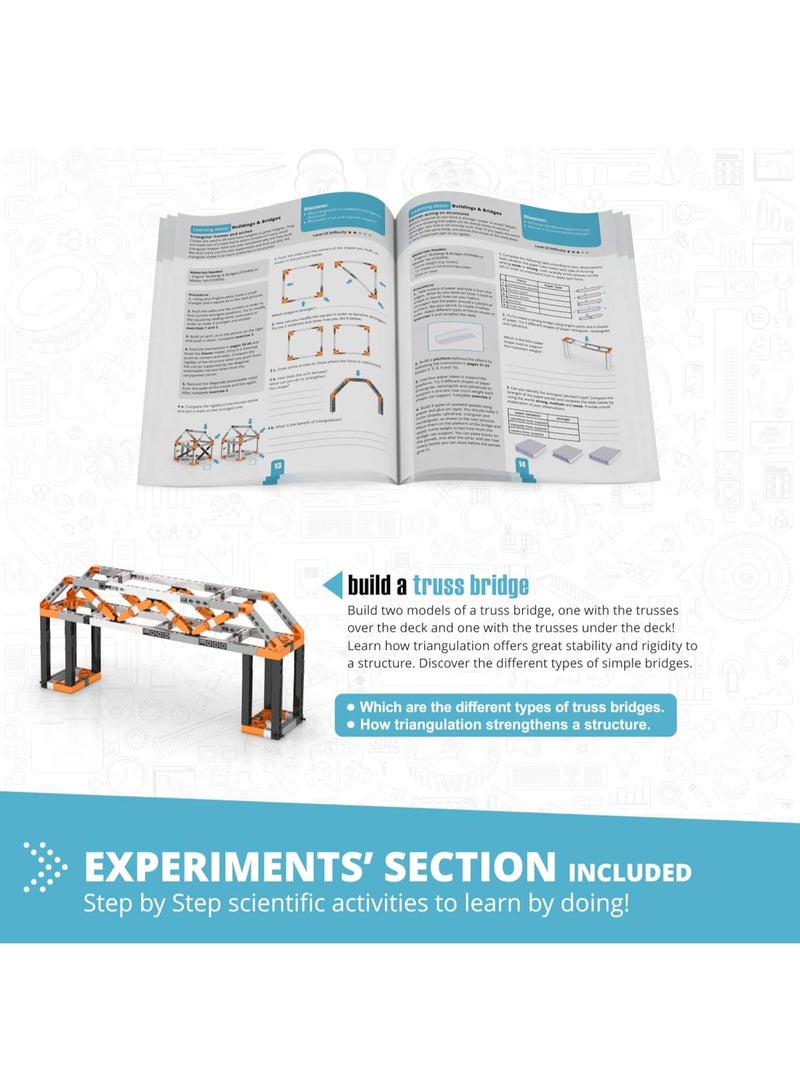 Engino- STEM Toys, Structures, Buildings & Bridges, Building Toys for Kids 9+, STEM Projects, Creative Engineering Kit, Gifts for Boys & Girls (9 Model Options) - Image 5