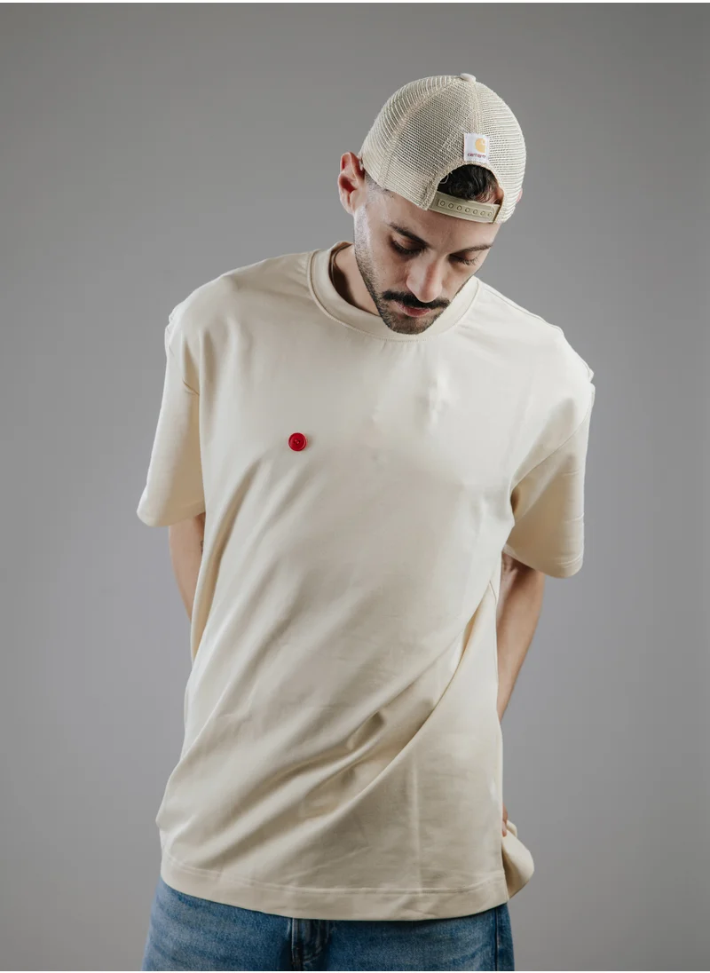Snugface Snugface The Button Oversized Men's T-Shirts