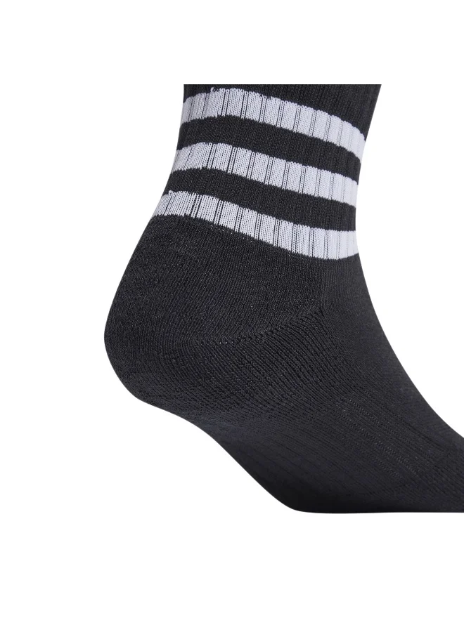 Adidas 3S C Spw Mid 3P Black Training Socks For Unisex 10K - 11.5K
