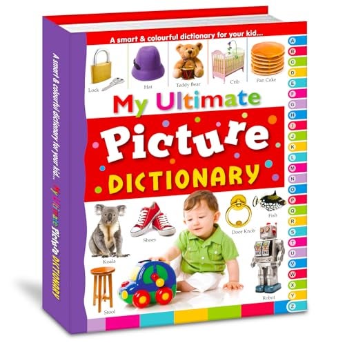 BRIJBASI Hello Friend My Ultimate Picture Dictionary Word Book With 100 Pages, 4+ yrs - Image 1