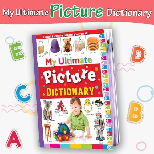 BRIJBASI Hello Friend My Ultimate Picture Dictionary Word Book With 100 Pages, 4+ yrs - Image 4