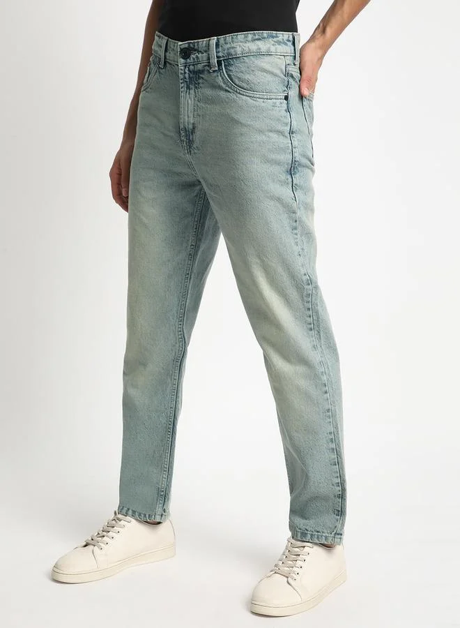 Take Two Styli Men Relaxed Fit Clean Look Tinted Jeans By Bene Kleed