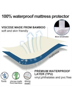 F.A.M.S Baby Mattress Protector 120x60 cm - Waterproof, Hypoallergenic, Breathable, Durable, Premium Quality - Made in Saudi Arabia  - Image 3