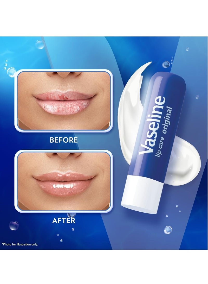 فازلين بلسم فازلين الأصلي لعلاج الشفاه، 4.8 جرام - Image 3